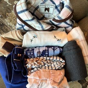 Janie and Jack Lot of size 3 and 4 girls clothes